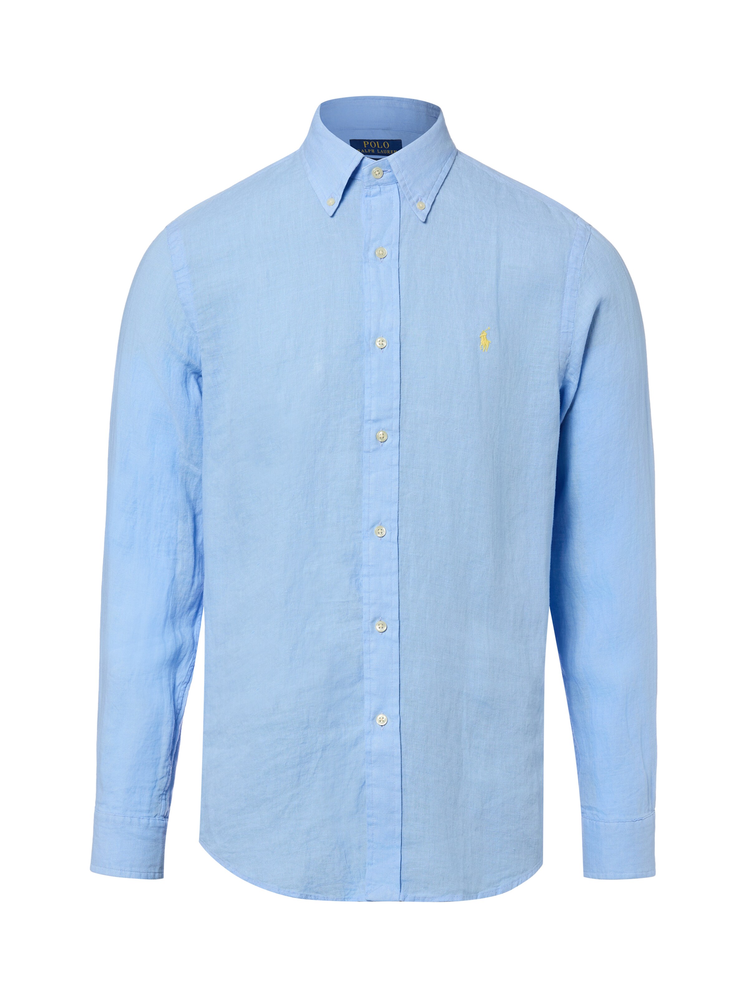 Polo Ralph Lauren Leinenhemd in hellblau, Produktansicht