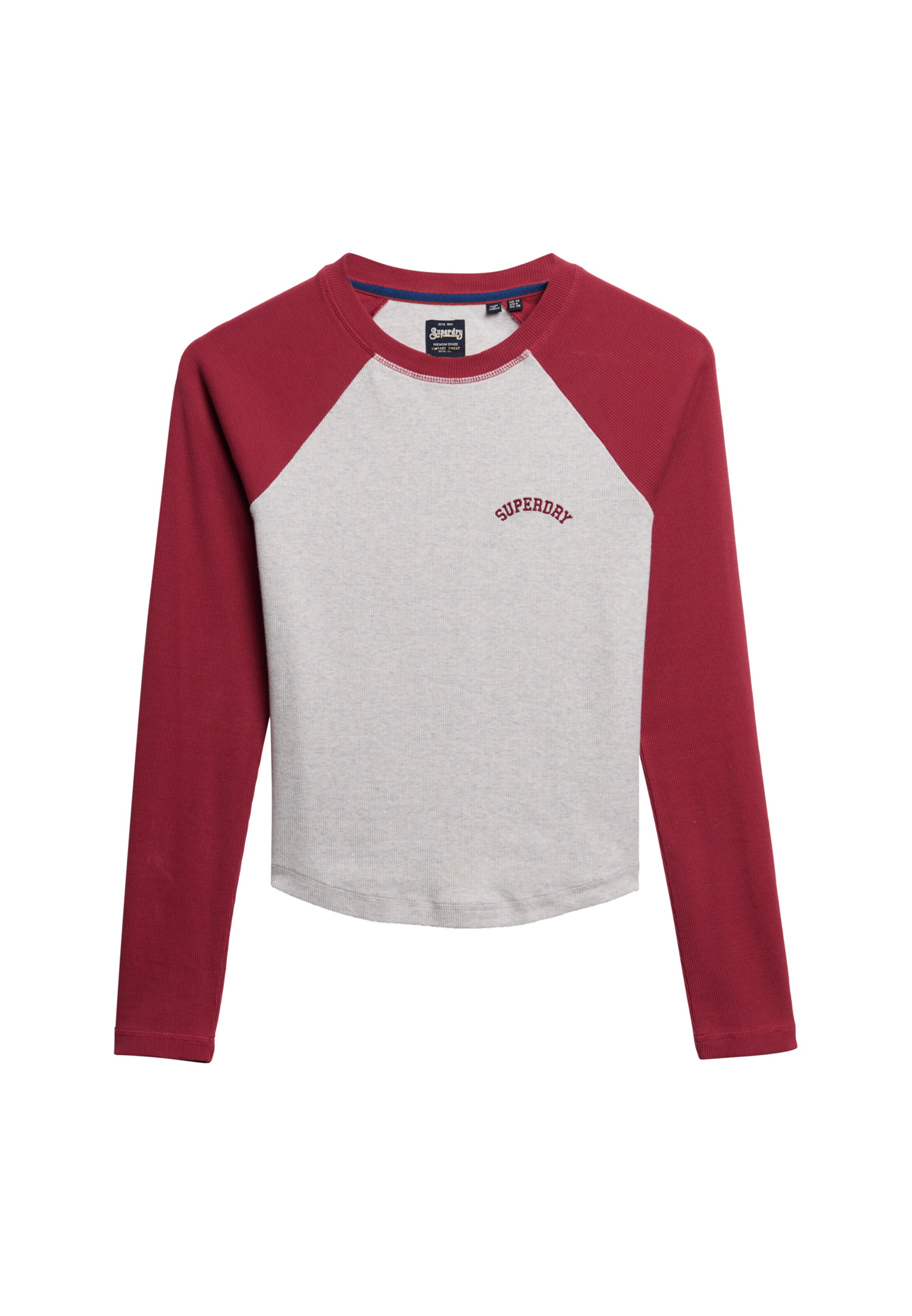 Superdry & Co Shirt 'Essential' in Grey: front