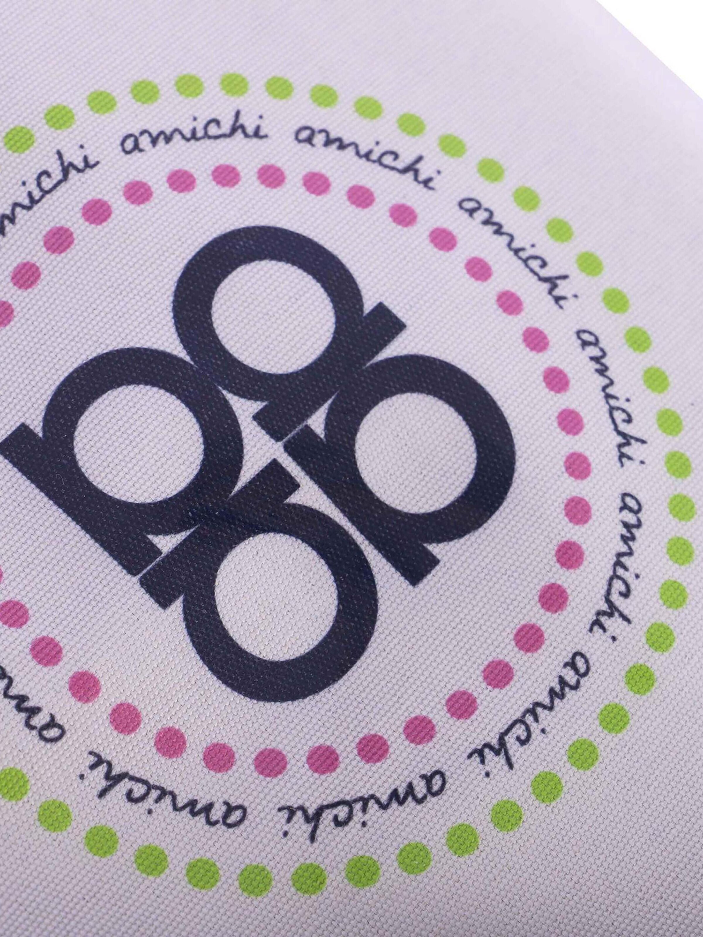 Amichi - Shopper 'Bolso de playa para mujer Split de lona con cremallera' en Mezcla de colores