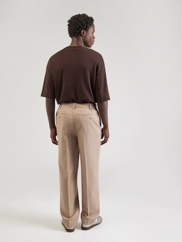 Only & Sons Loosefit Παντελόνι πλισέ 'ONSMIRO' σε μπεζ