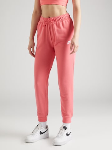 Nike Sportswear Tapered Παντελόνι σε πορτοκαλί: μπροστά