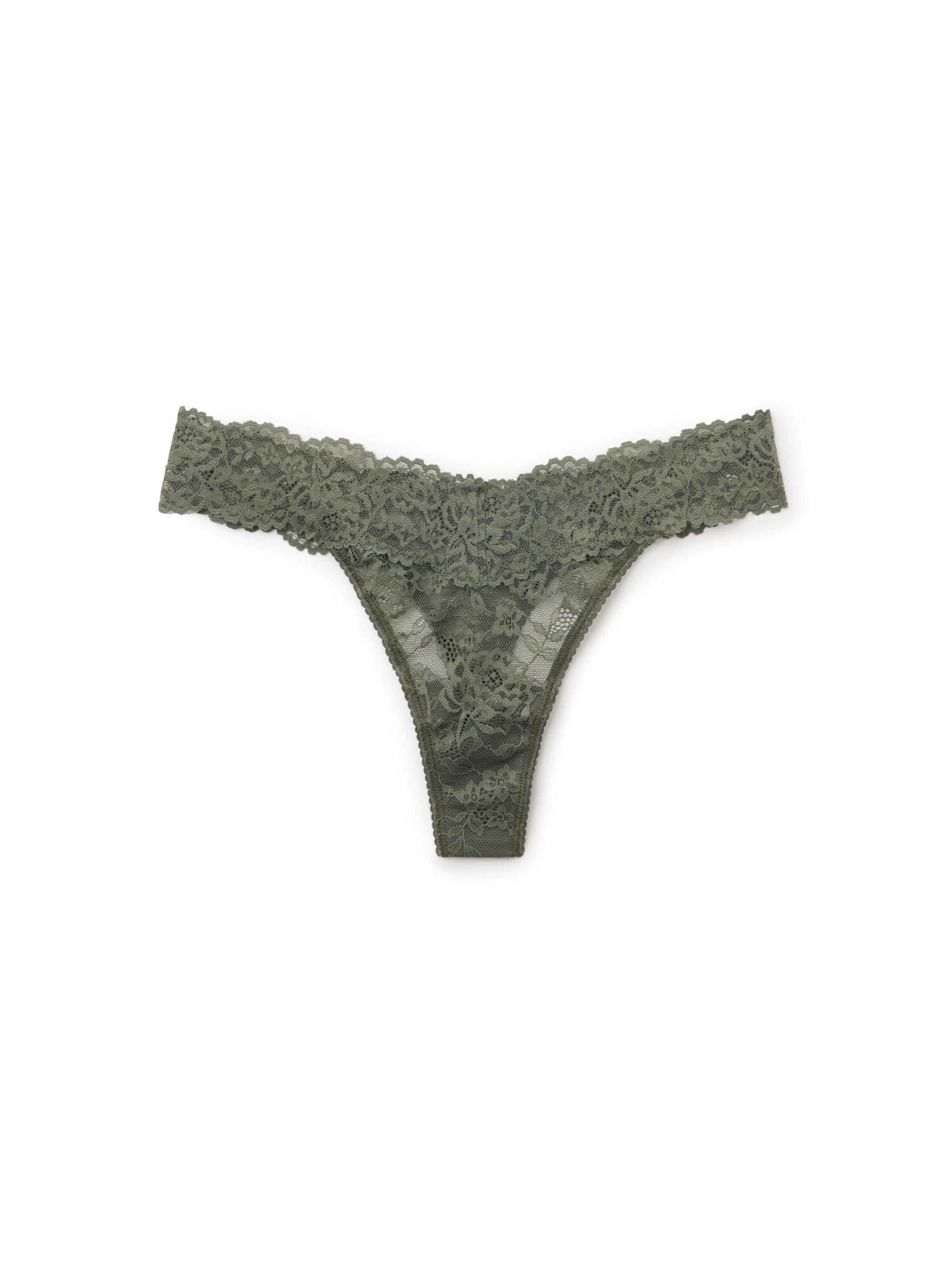 Tezenis Thong in Green: front