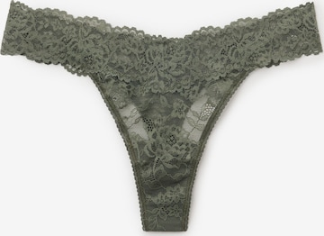 Tezenis Thong in Green: front