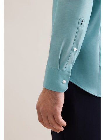 SEIDENSTICKER Slim Fit Hemd in Blau