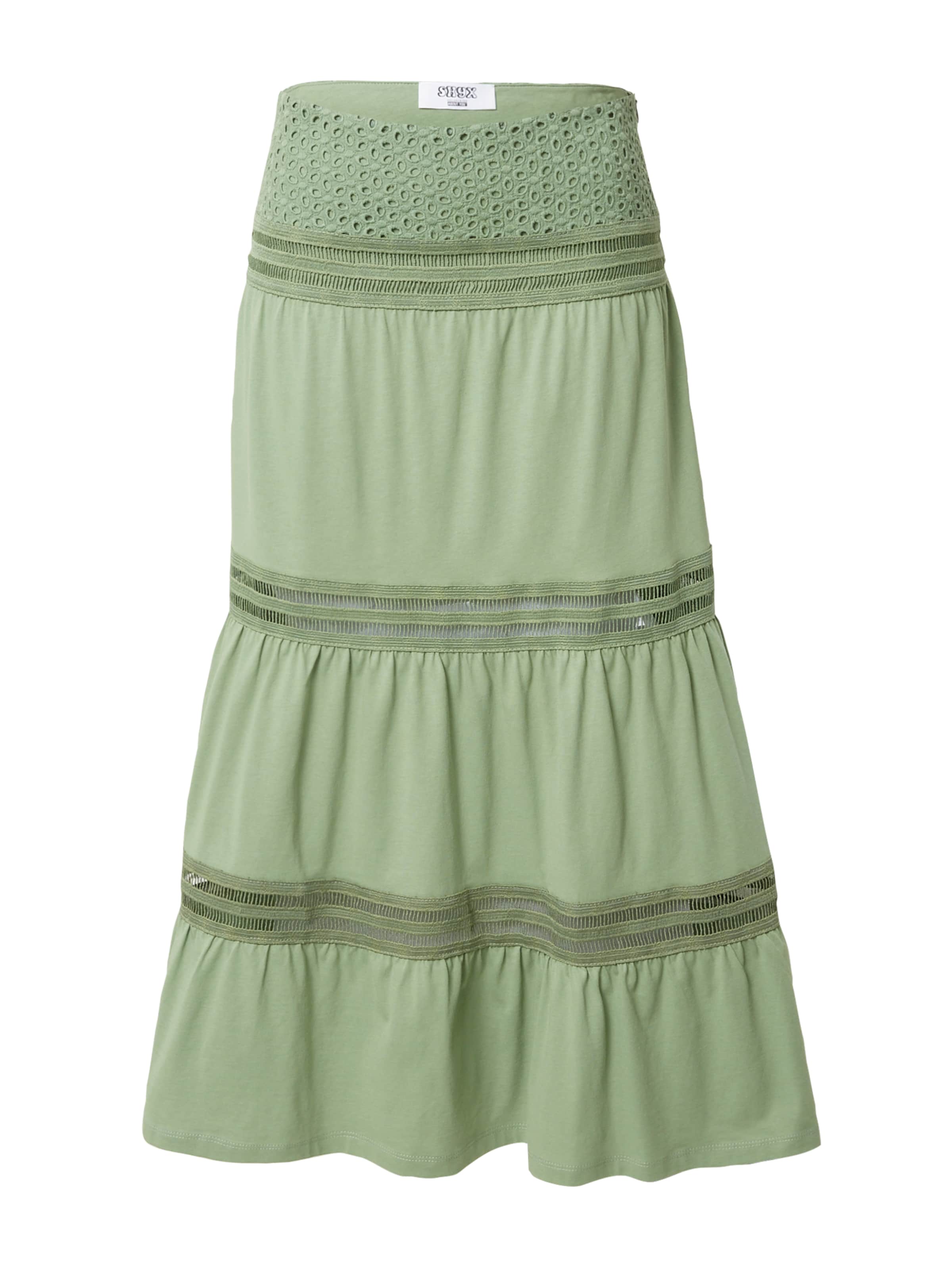 Jupe 'Manuela' SHYX en vert : devant
