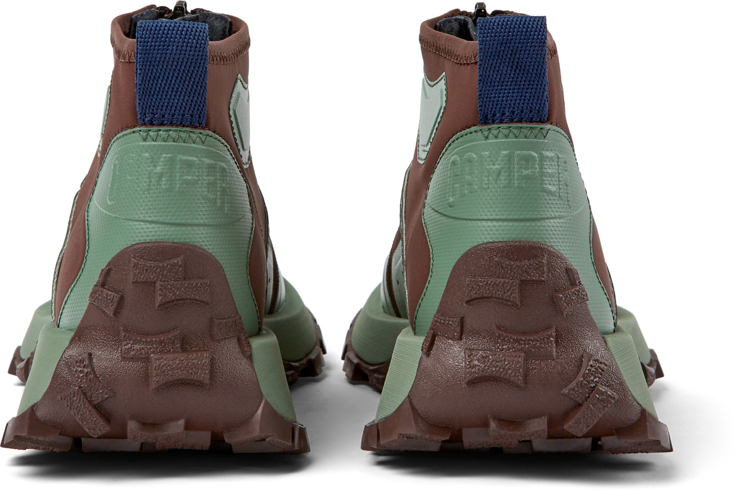 Sneaker alta 'Drift Trail' di CAMPER in verde