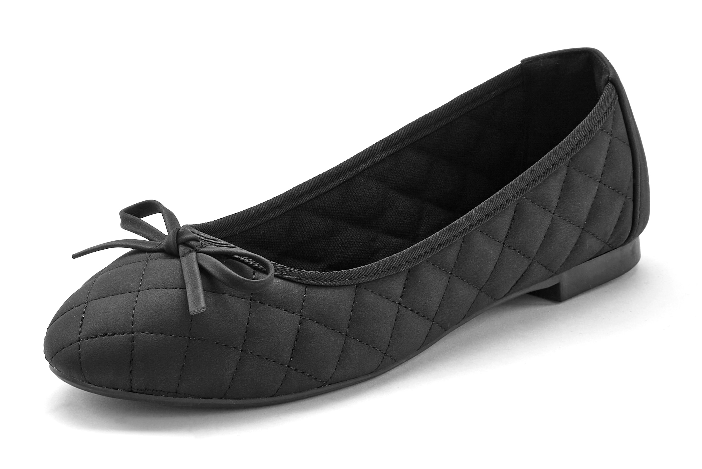 Ballerines LASCANA en noir : devant