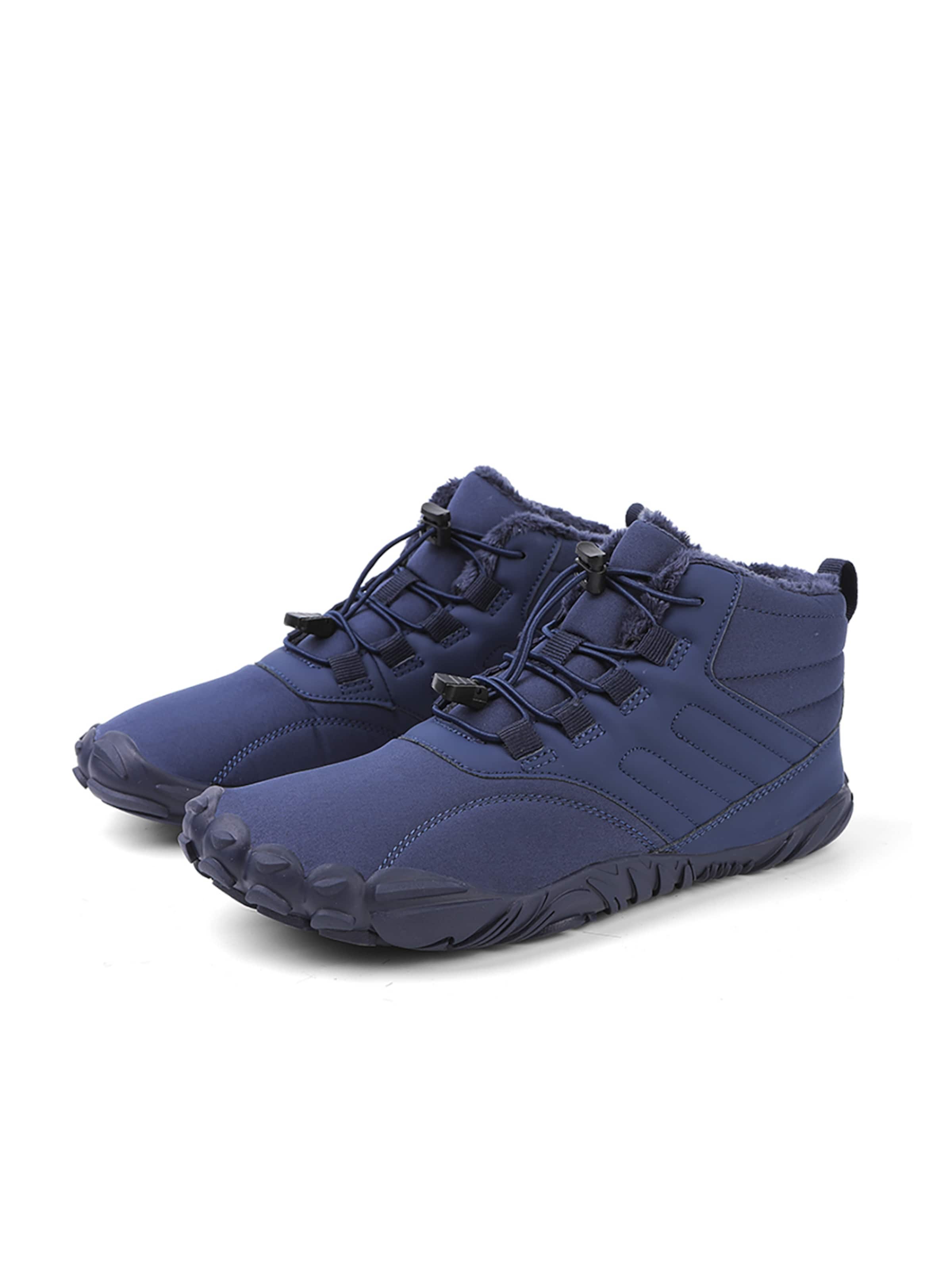DOTALES Schnürstiefel 'DOTALES - TrekStep Barfußschuhe'‌‌‌‌‌‌‌ in Blau