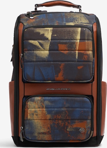 Piquadro Rucksack in Orange: Vorderseite