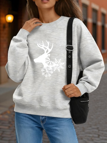 GORHEY Trui in Grijs: voorkant