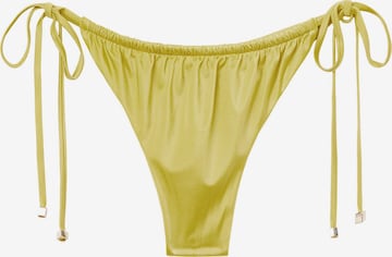 CALZEDONIA Bikini Bottoms in Yellow: front