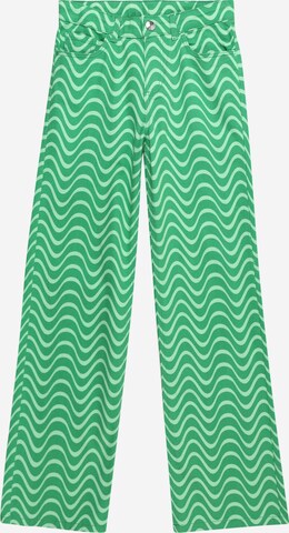 KIDS ONLY Regular Broek 'AGNETE' in Groen: voorkant