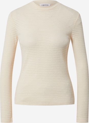 EDITED Skjorte 'Azalea' i beige: forside