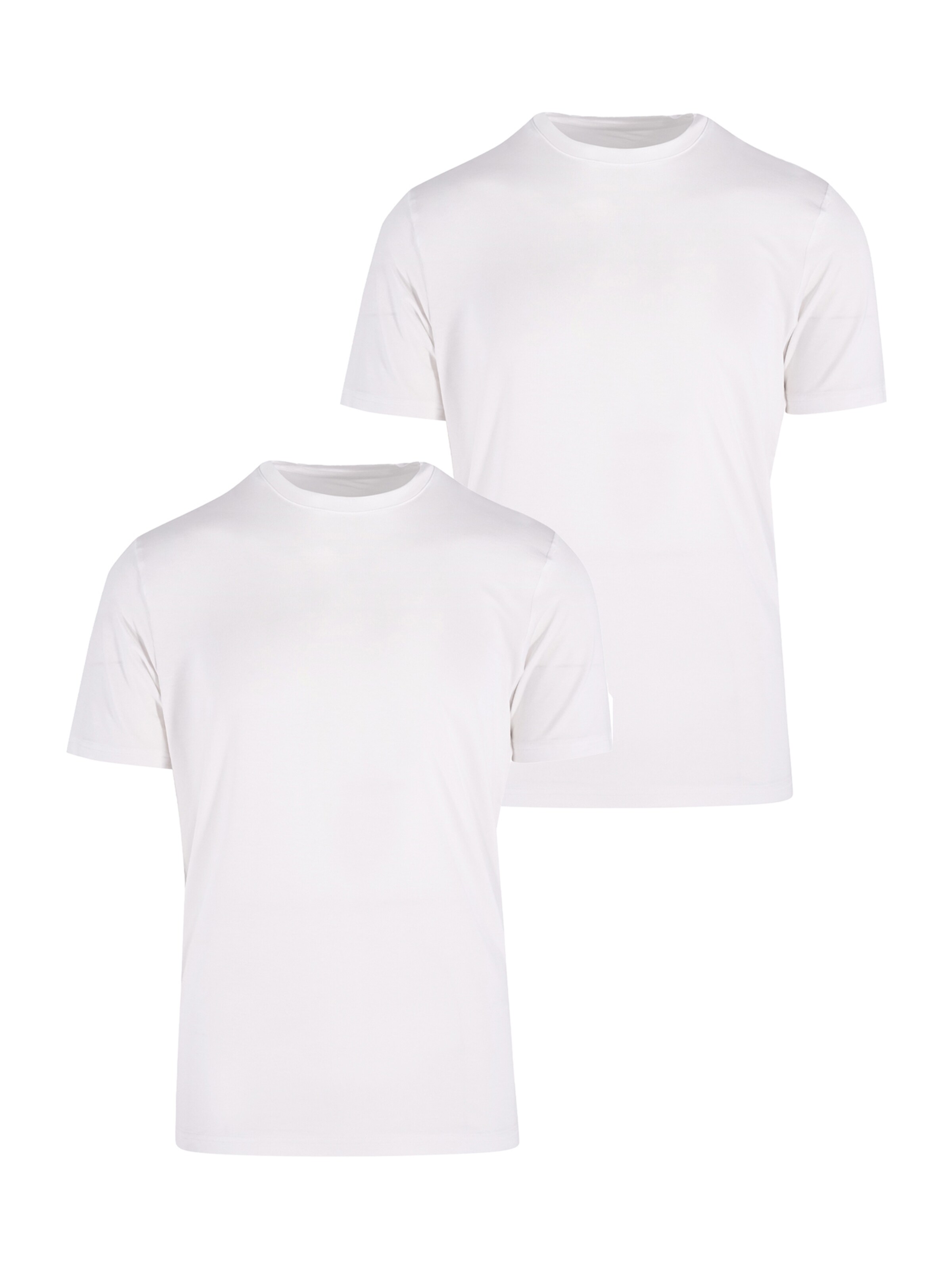 Blackspade Undershirt ' Silver ' in White: front