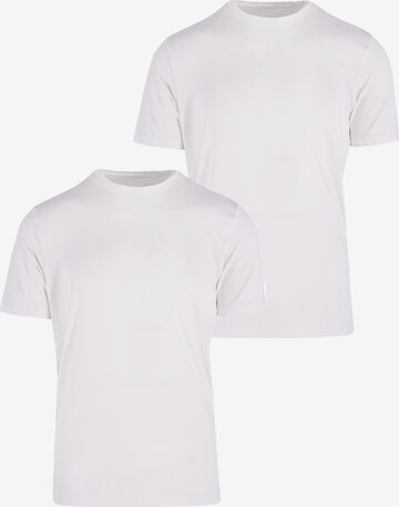 Blackspade Undershirt ' Silver ' in White: front