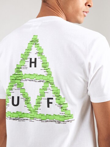 Maglietta 'Desktop' di HUF in bianco