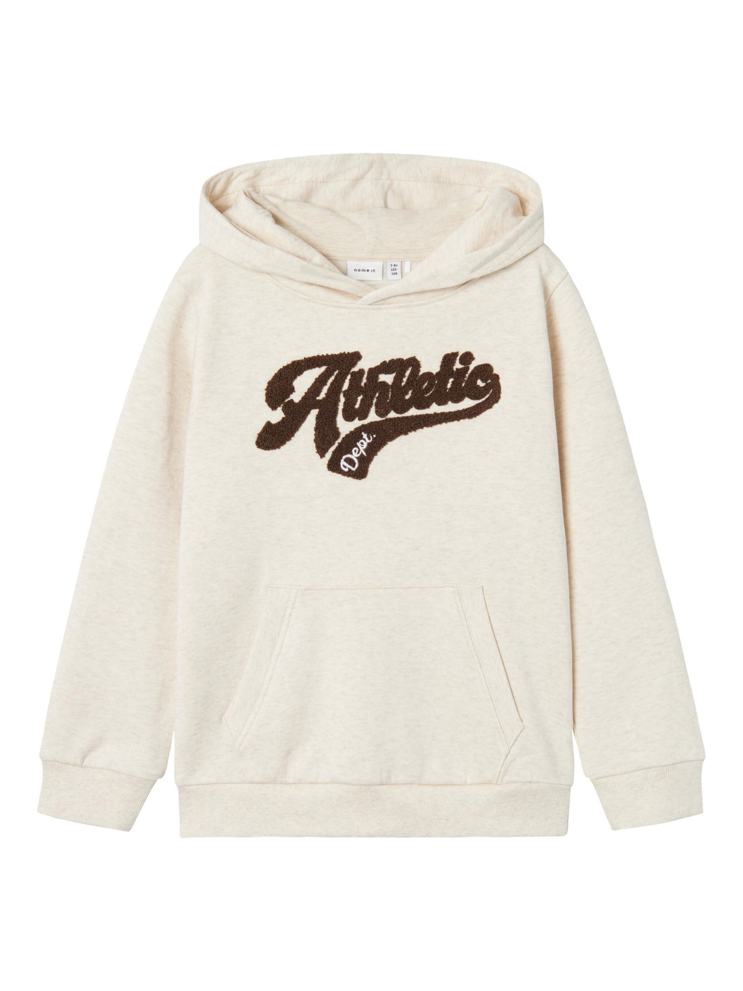 NAME IT Sweatshirt in Beige: Vorderseite