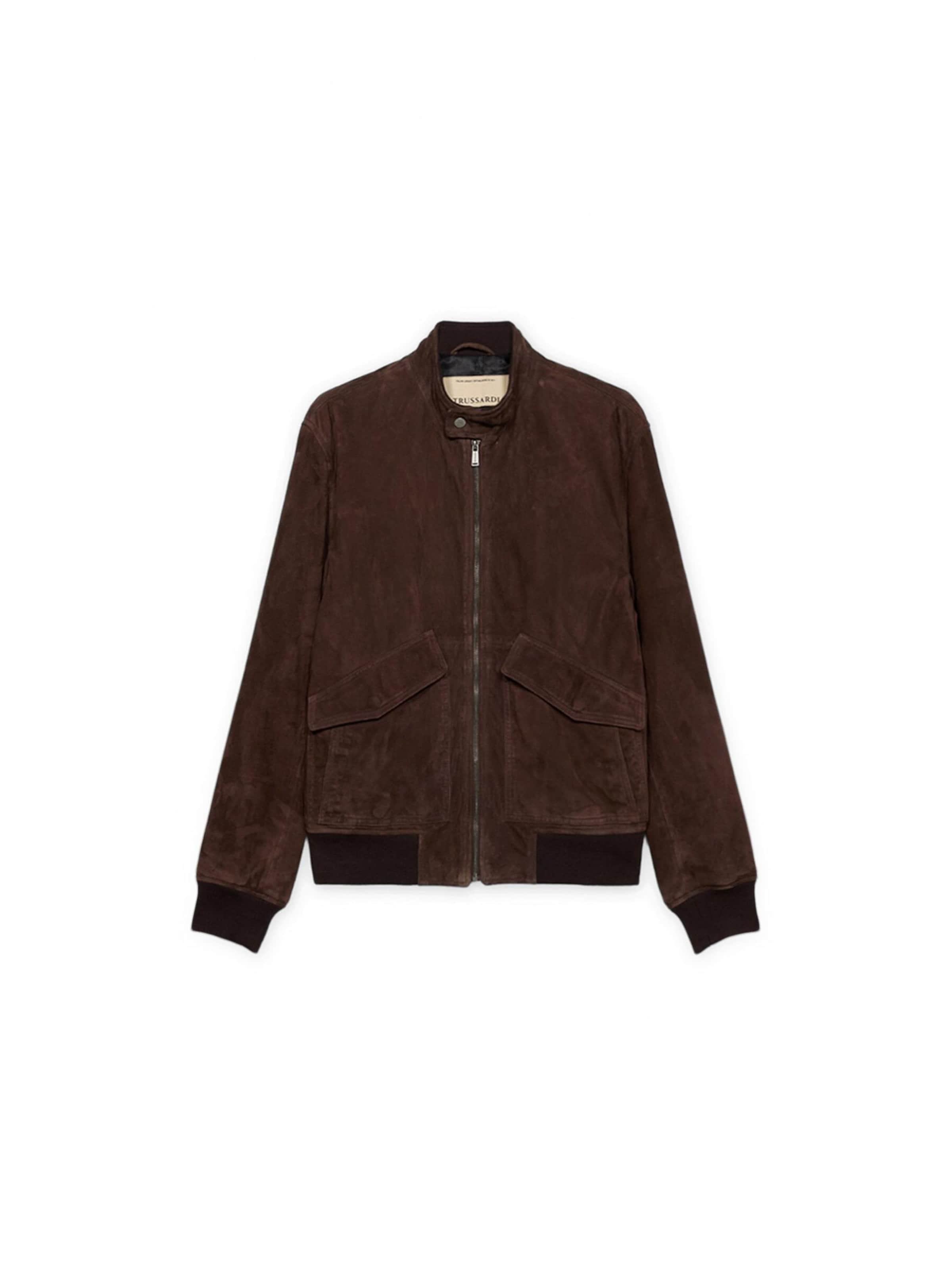 Trussardi Chaqueta de entretiempo en XL en marrón, Vista del producto