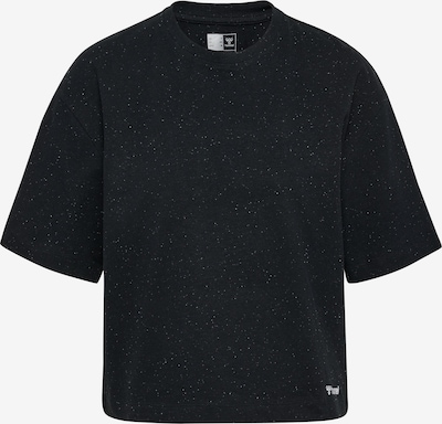 Hummel T-shirt en noir / blanc, Vue avec produit