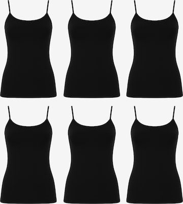 Erdem Onderhemd in Zwart: voorkant