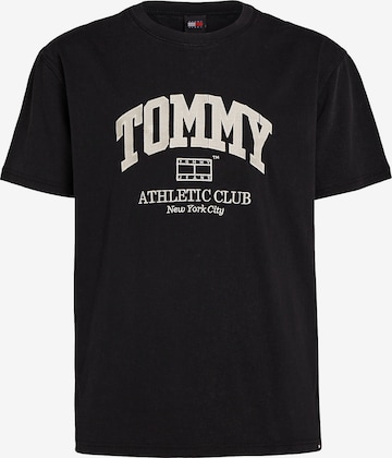 Tommy Jeans Shirt in Zwart: voorkant