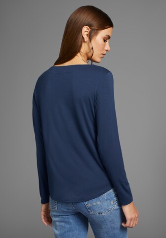 HECHTER PARIS Bluse in Blau