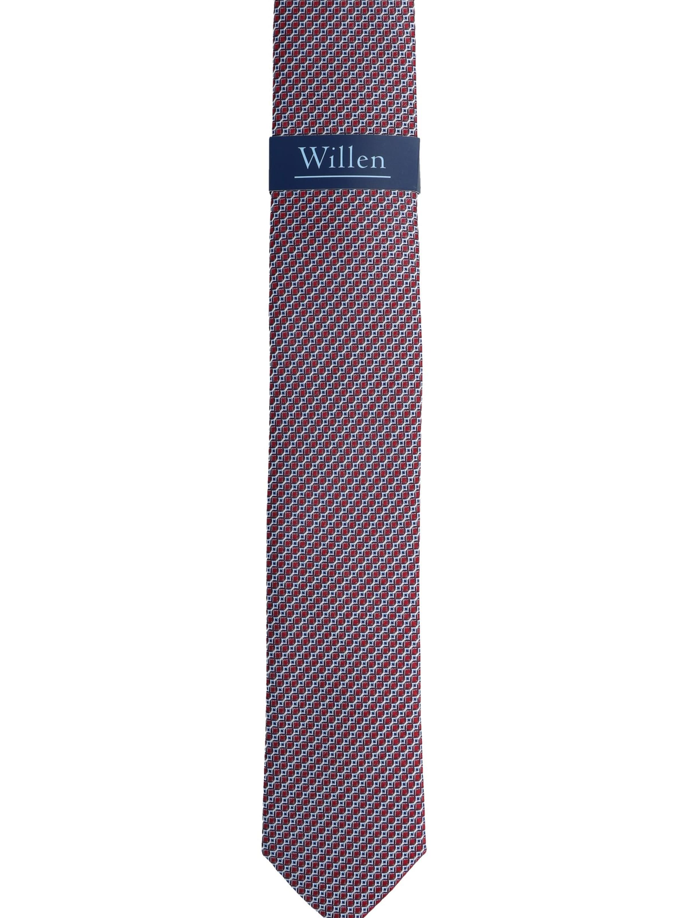 WILLEN Tie 'Minimal' in Red