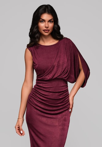 Ombre Evening dress in Red