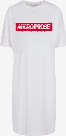 F4NT4STIC Dress 'MicroProse' in White: front