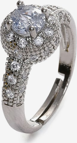 SOHI Ring 'Skye' in Zilver: voorkant