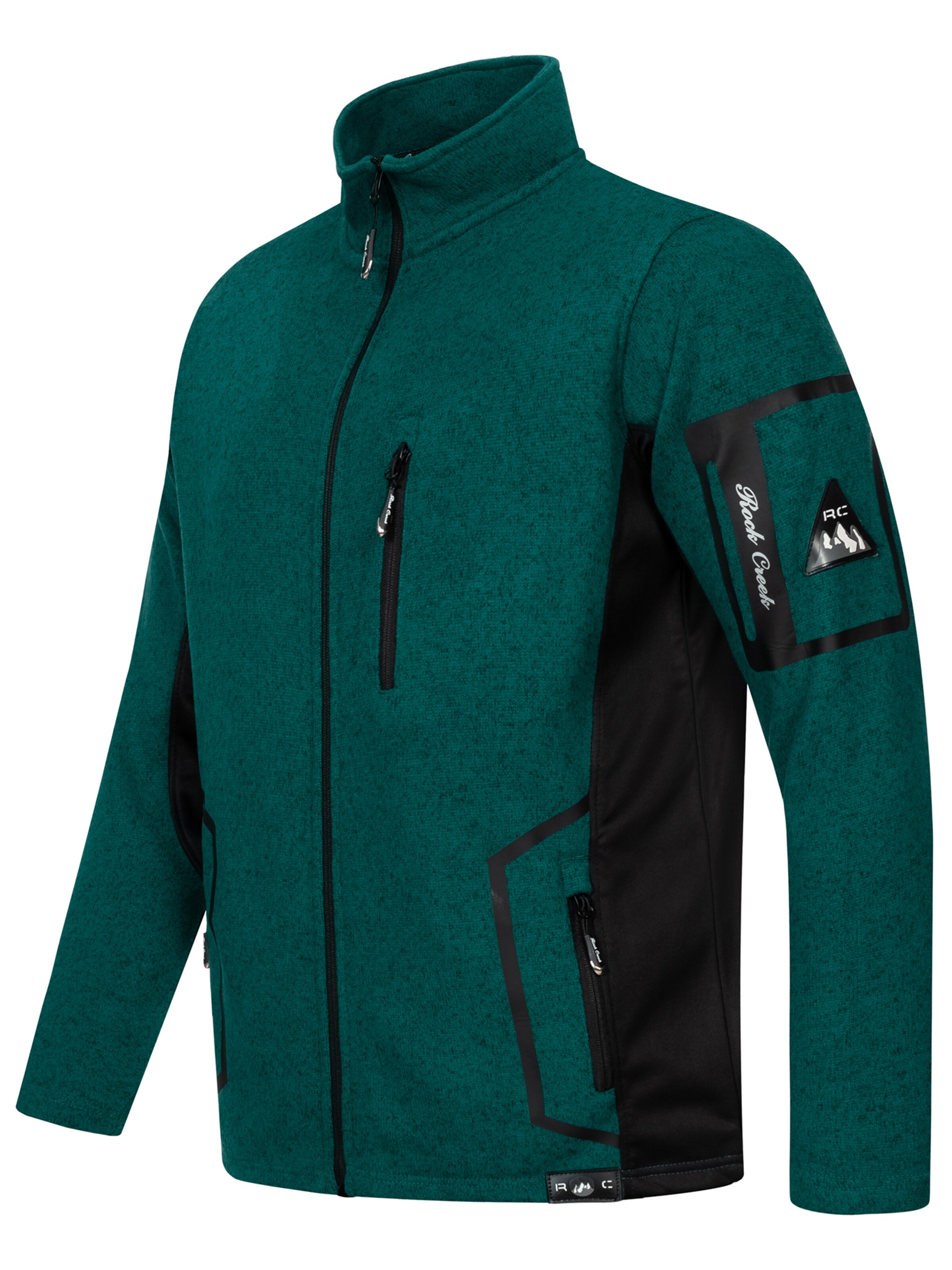 Rock Creek Fleecejacke in Blau