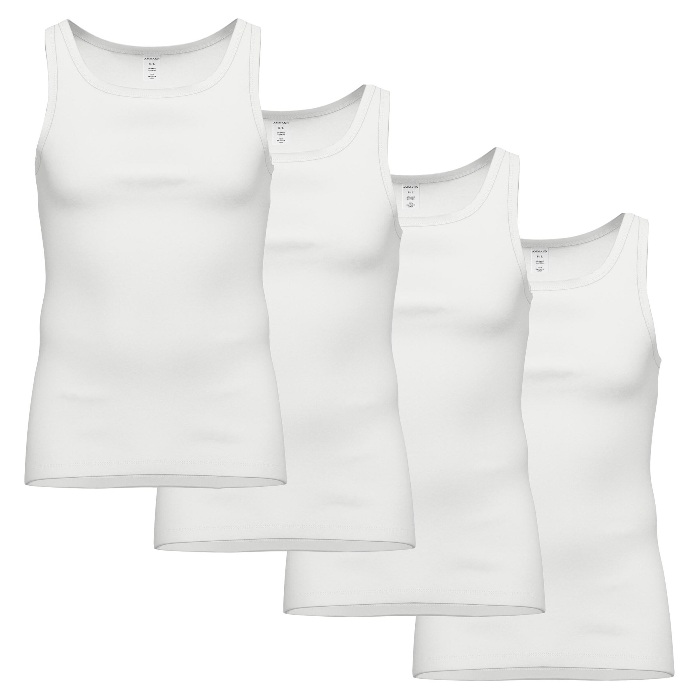 Ammann Undershirt in White: front