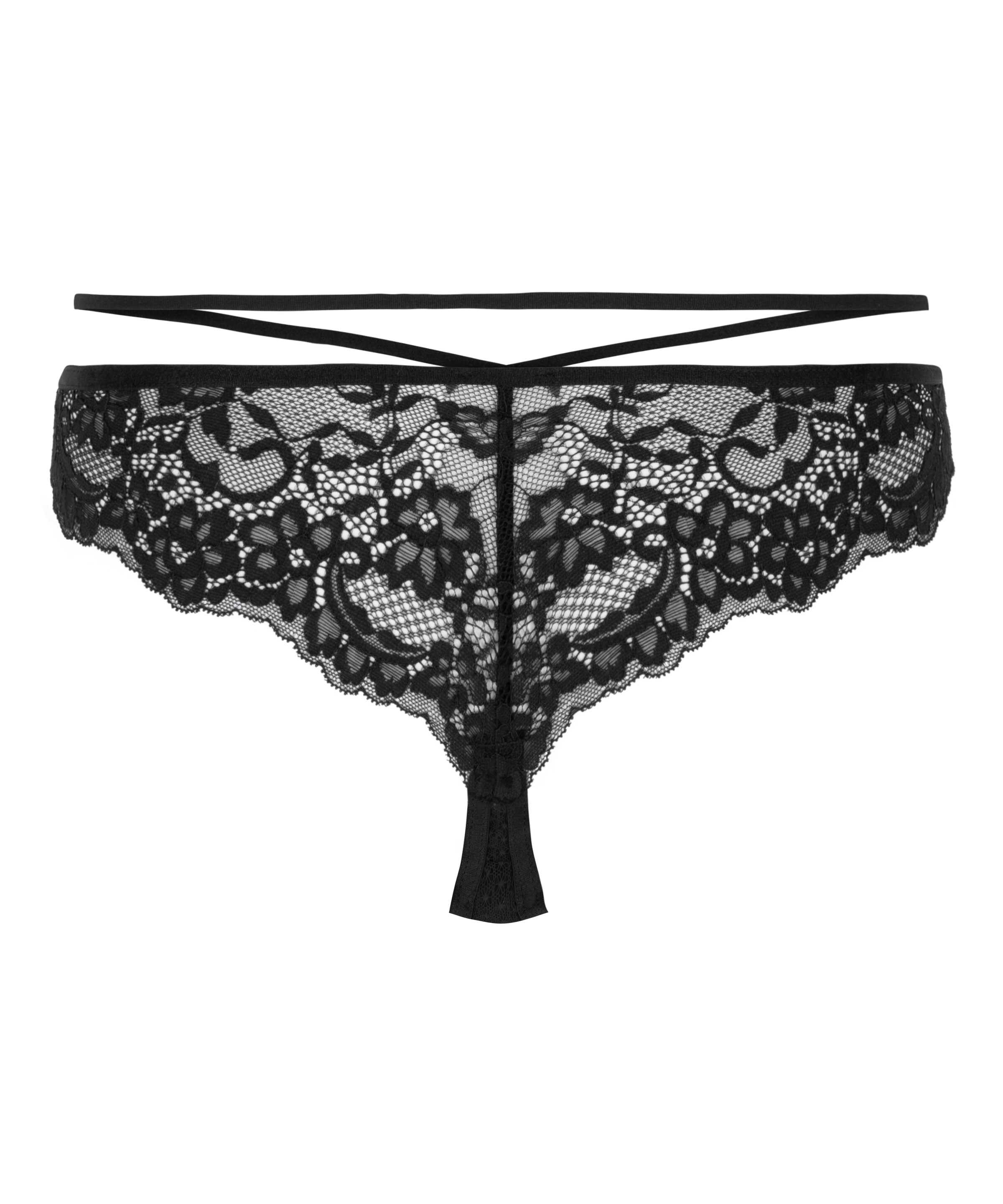 Hunkemöller String 'Joy Fancy' in Black
