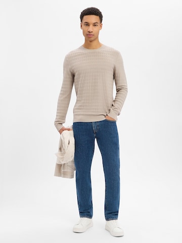 JOOP! Sweater 'Welmo' in Beige