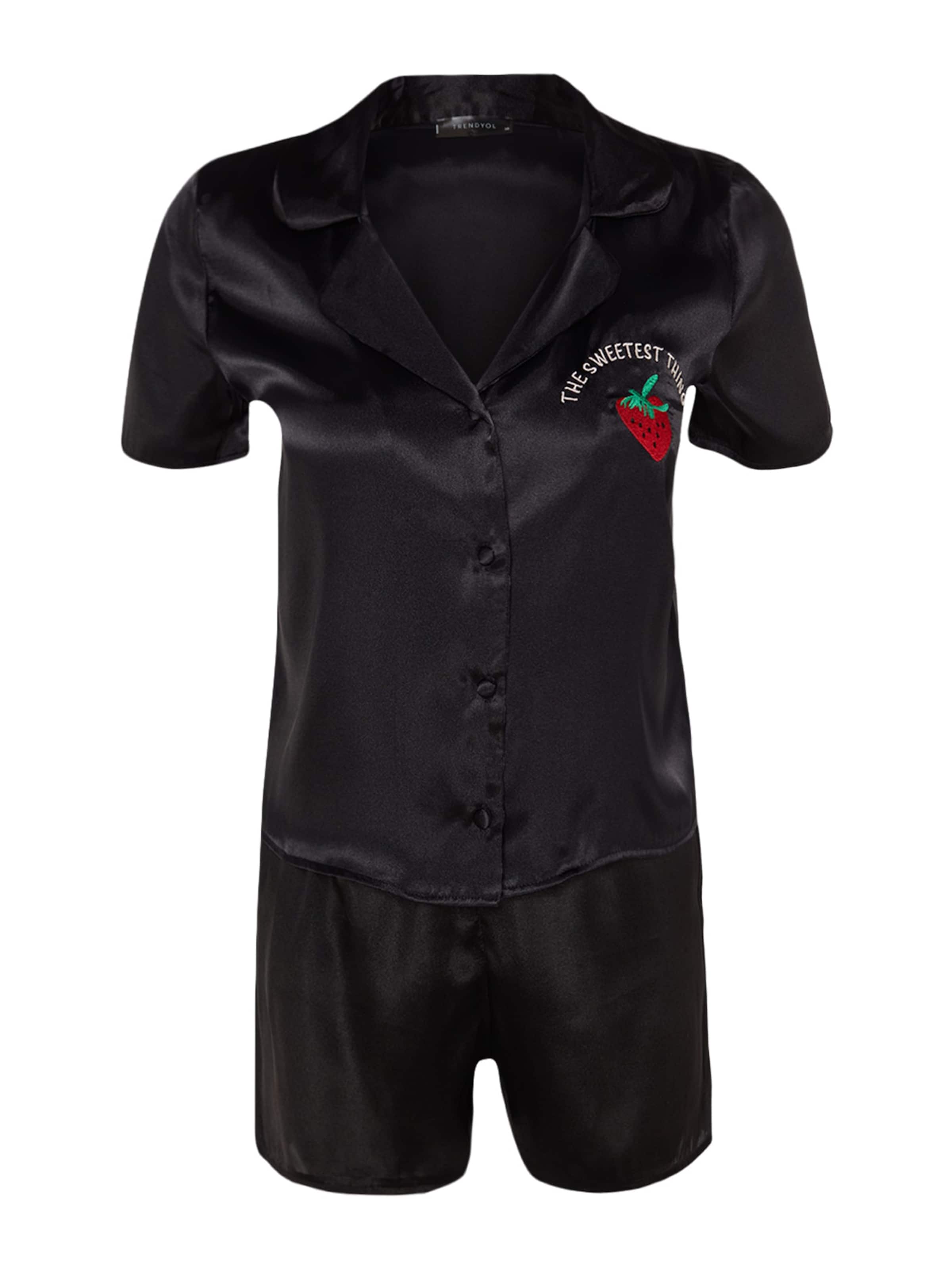 Trendyol Rövidek - fekete: elől