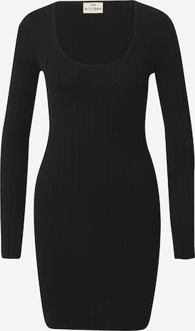 A LOT LESS Dress 'Nanni' in Black: front