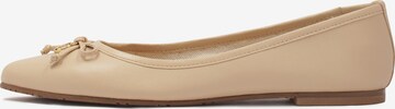 Kazar Ballerina in Beige: voorkant