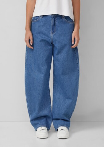 s.Oliver Baggy Jeans in Blauw: voorkant