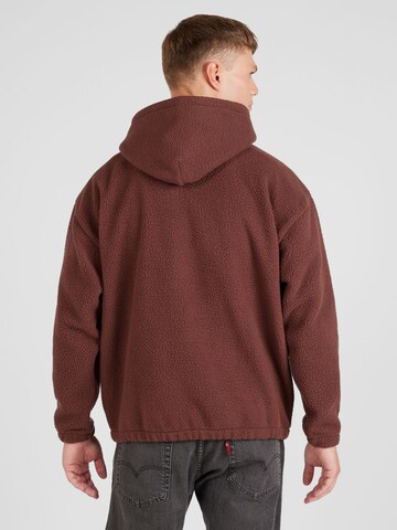 LEVI'S ® Pullover 'Cozy Up Hoodie' in Braun