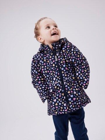 NAME IT Between-season jacket 'NMFMaxi' in Blue: front