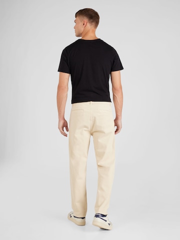 Regular Pantalon chino Denim Project en beige