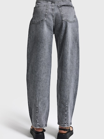 IT'S BASIC Barrel Jeans 'BARREL LOOSE MID RISE JEANS' in Grey