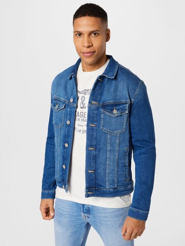 JACK & JONES Between-Season Jacket 'Ialvin' in Blue: front