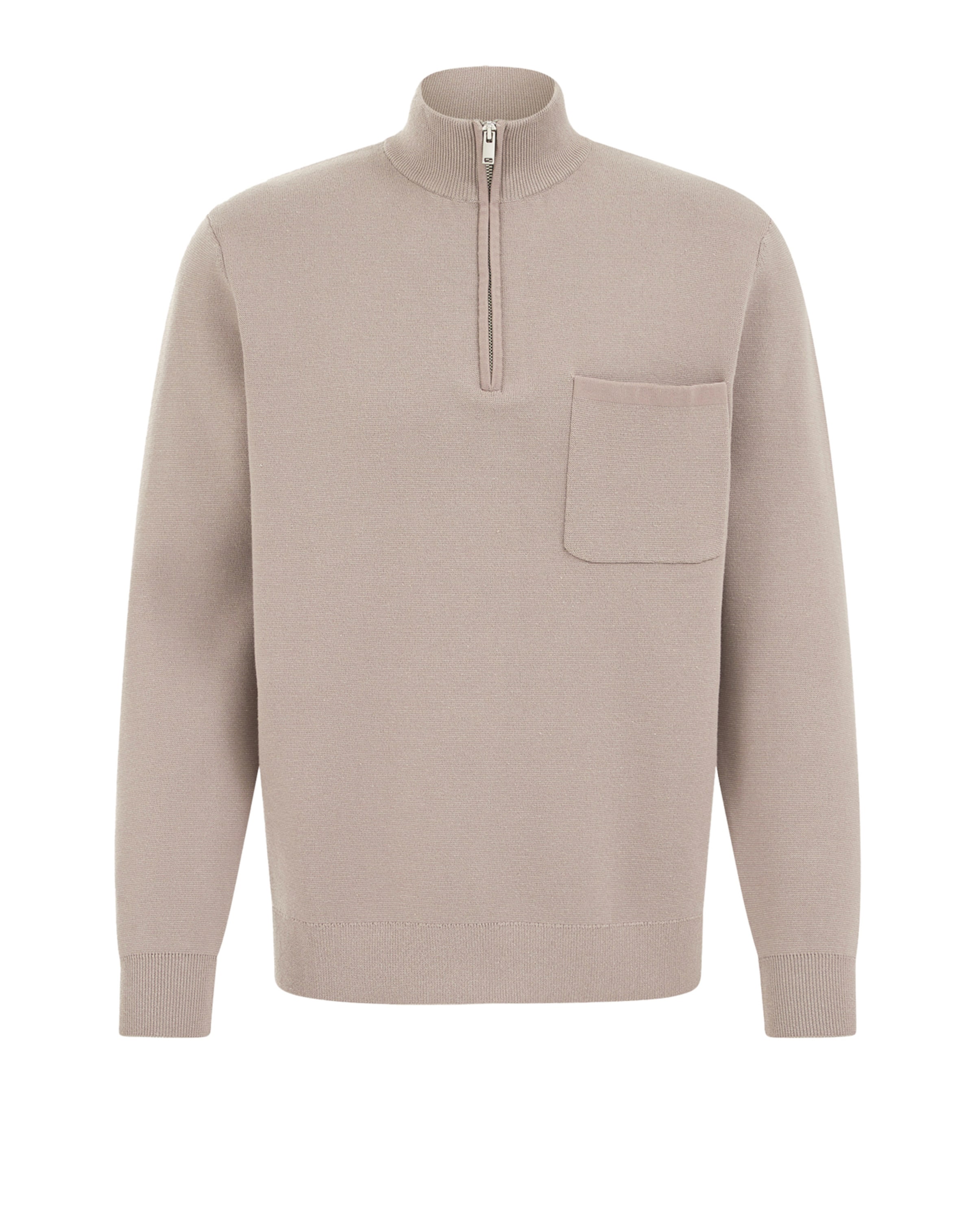 WE Fashion Pullover in Grau: Vorderseite