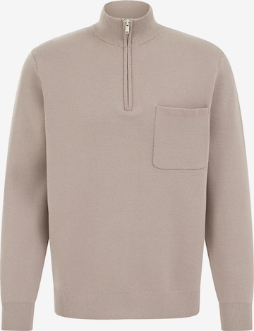 WE Fashion Neulepaita värissä harmaa: etupuoli