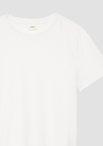 s.Oliver T-Shirt in Weiß