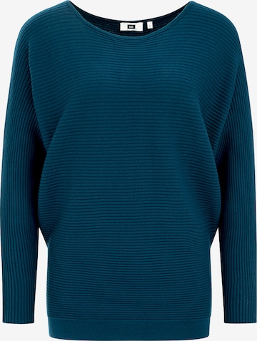 mėlyna WE Fashion Kardiganas: priekis