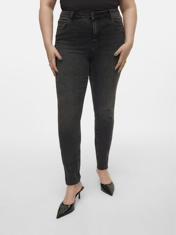 Vero Moda Curve Skinny Jeans 'SOPHIA ' in Black