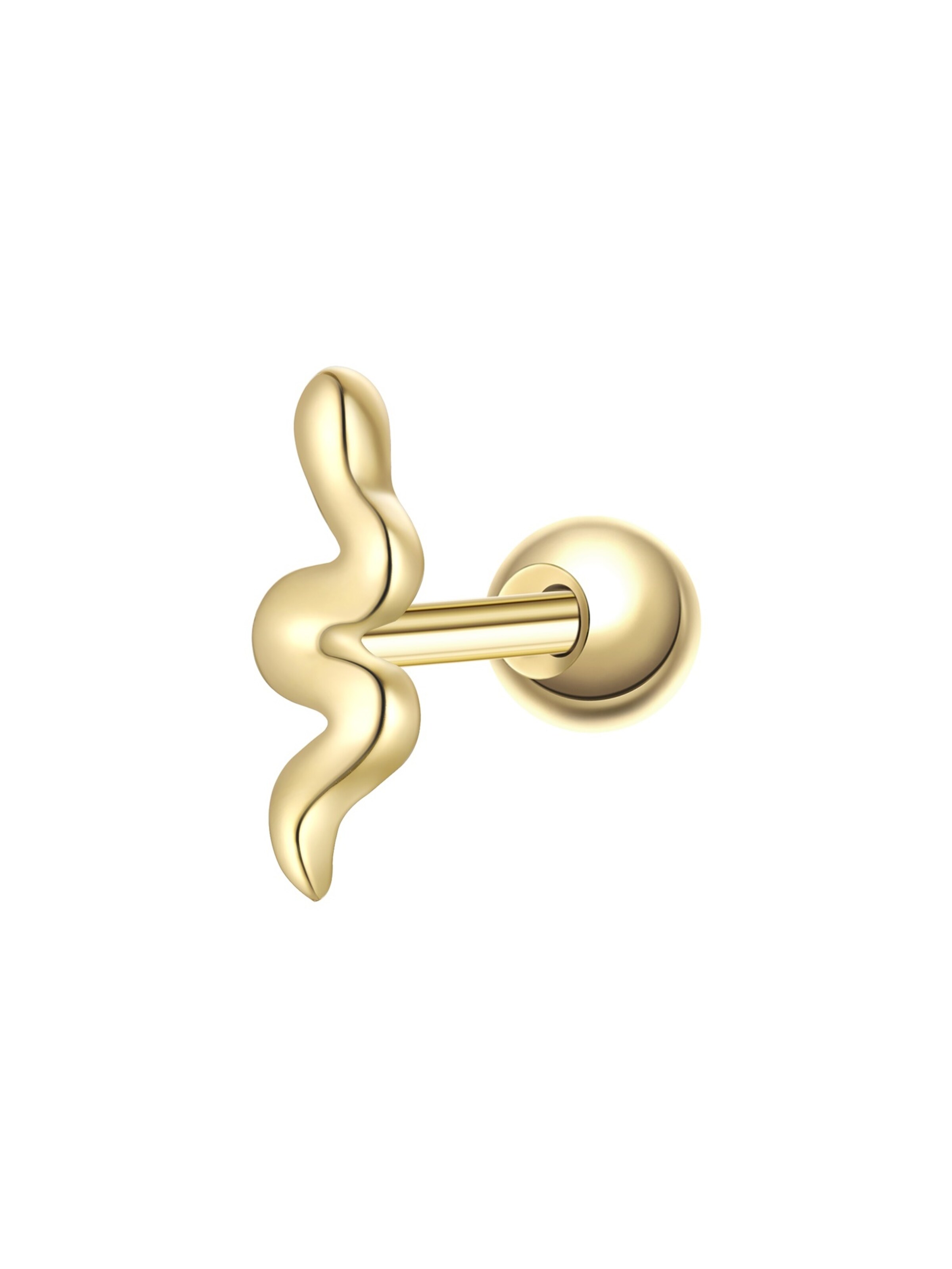 Glanzstücke München Piercings in Gold: front