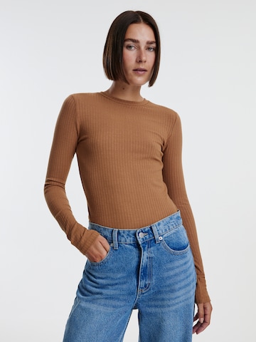 EDITED Shirt 'Ginger' in Brown: front